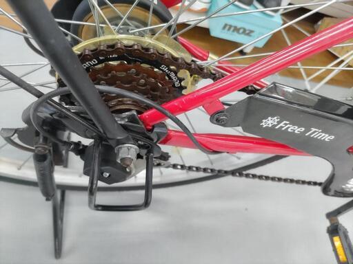 J085 普通自転車 FreeTime LEDオート 26インチ 6段変速