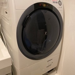シャープ ES-S7B-WR ドラム式洗濯乾燥機 ホワイト系 [...