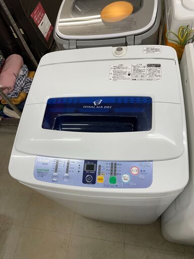 洗濯機　No.1959　Haier　JW-K42F　2012年製　4.2kg　【リサイクルショップどりーむ荒田店】