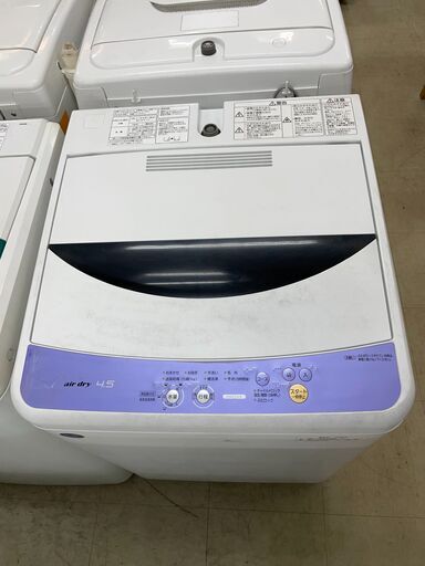 洗濯機　No.1958　Panasonic　NA-F45B2B　4.5kg　2009年製　【リサイクルショップどりーむ荒田店】 5610円