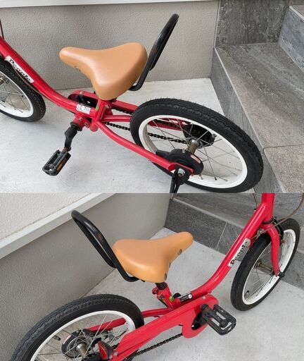 People ケッターサイクル 16インチ 赤 レッド 【中古】