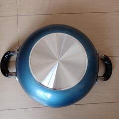 天ぷら鍋24cm　(内面ふっ素樹脂加工) − 栃木県