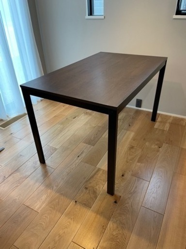 伸縮式ダイニングテーブルikea イケアvangsta ヴァングスタ Mst 知多のテーブル ダイニングテーブル の中古あげます 譲ります ジモティーで不用品の処分