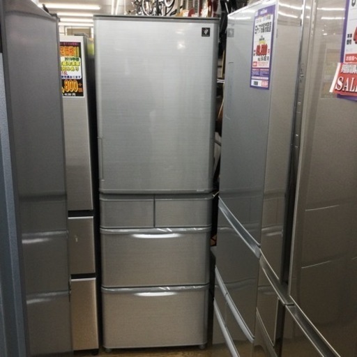 #E-62【ご来店頂ける方限定】SHARPの5ドア冷凍冷蔵庫です