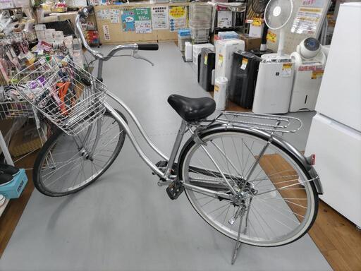B442 普通自転車☆asahi☆CASULY☆27インチ☆変速無し 27, シルバー