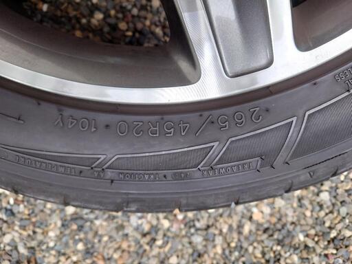 9J 20H2 ET57 /AMGホイールタイヤセット
