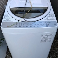 商談中)  洗濯機　TOSHIBA 7kg   1000円