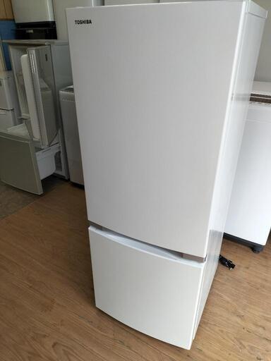 只今、商談中となっております。東芝(TOSHIBA) GR-M15BS（W）2ドア冷凍冷蔵庫 153L　2018年製
