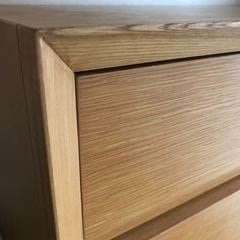 【お話中です】大塚家具　ハイチェスト　ブレイク　オーク材