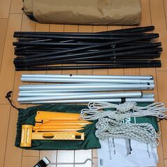 コールマン XP ヘキサタープ S //スノーピーク ソリッドステーク他色々