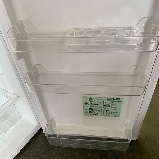 【A-Stage】グランドライン ノンフロン冷凍冷蔵庫 容量118L 冷凍33L 冷蔵室85L ARM-119L02WH 2019年製