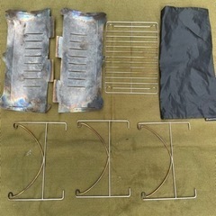 アウトドア キャンプグッズのセット 焚き火台：ベルモント TABI 