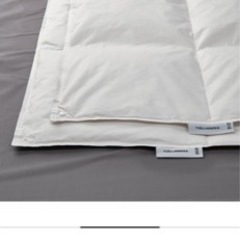 IKEA 掛け布団　200x200センチ　クイーンサイズ　(5月...