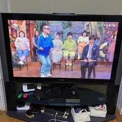 【ネット決済】【最終値下げ】配達可！　日立　プラズマテレビ　55...