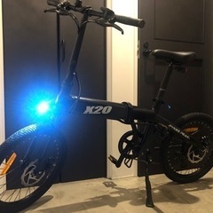 Pykes peak X20 電動アシスト自転車　マットブラック　ほぼ新品