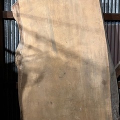 栃の木　一枚板