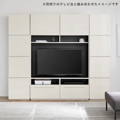 取引中 LOWYA 壁面テレビ台 キャビネット