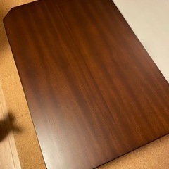 【ネット決済】ニトリ　折りたたみ木製テーブル