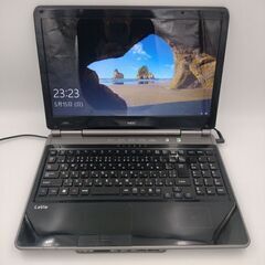 NEC Core i5搭載 メモリ4G　HDD500G 大画面15.6インチ 　ブルーレイ　テンキー wifi対応 　#150584D NEC Core i5搭載 メモリ4G HDD500G 大画面15.6インチ ブルーレイ