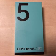 ②Oppo Reno 5 A 5G 新品未開封
