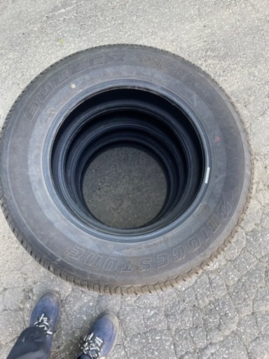 車のパーツ ジムニー純正タイヤ 175/80R16 デューラーH/T