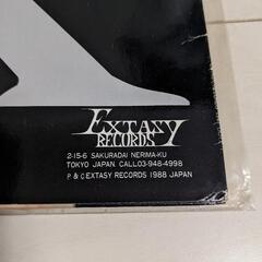 ⑧X VANISHING VISION LP盤　1988年　インディーズ　激レア貴重盤　当時物　手渡しのみ　ファンの方是非どうぞ