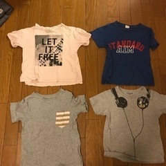 【ネット決済】男児向けTシャツ　サイズ120くらい　4セット