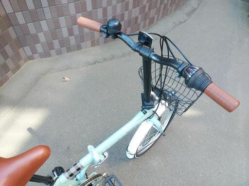 取引決定しました。防犯登録料込み！札幌市内配達無料。中古折りたたみ自転車20インチ。オートライト！ 防犯登録料込み！札幌市内配達無料。中古折りたたみ自転車20インチ！