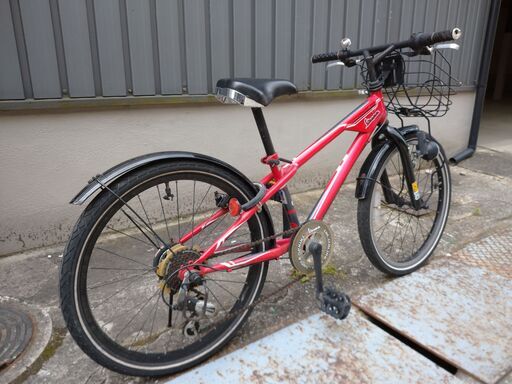 べスパ 22インチ 子供用自転車 赤色 Vespa レッド