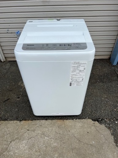 洗濯機　2020年製　Panasonic  6.0kg