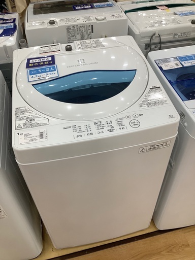 TOSHIBA 全自動洗濯機　5kg 2016年製