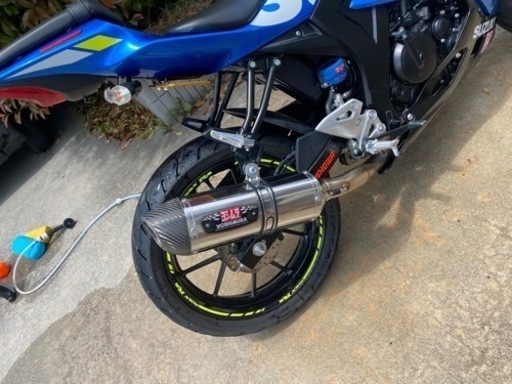 自賠責込み GSXR125 純正パーツ込み GSX-R125 2018年モデル 中古