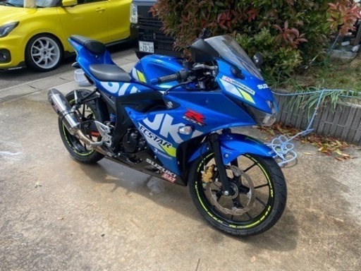 自賠責込み GSXR125 純正パーツ込み