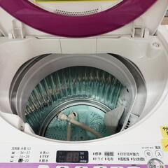【クリーニング済・配送可】SHARP（シャープ）洗濯機 5.5k 2015年製 管理番号81605