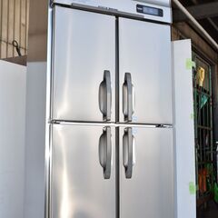 ヤ取終了7/7】≪y287≫美品 動OK ホシザキ 4ドア 冷凍冷蔵庫 HRF-90AFT 