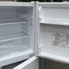 【RKGRE-894】特価！ニトリ/106L 2ドア冷凍冷蔵庫/NTR-106WH/中古品/2021年製/当社より近隣無料配達！