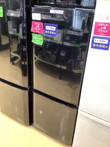 MITSUBISHI 2ドア冷蔵庫　146L 2016年製