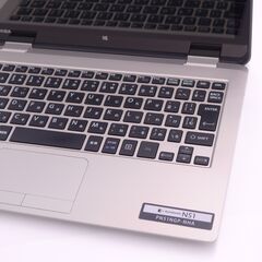 中古美品 11インチ 金色 ノートパソコン 東芝 N51/NG Celeron 4GB 