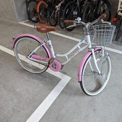 【商談中】美品！自転車　女子　22インチ