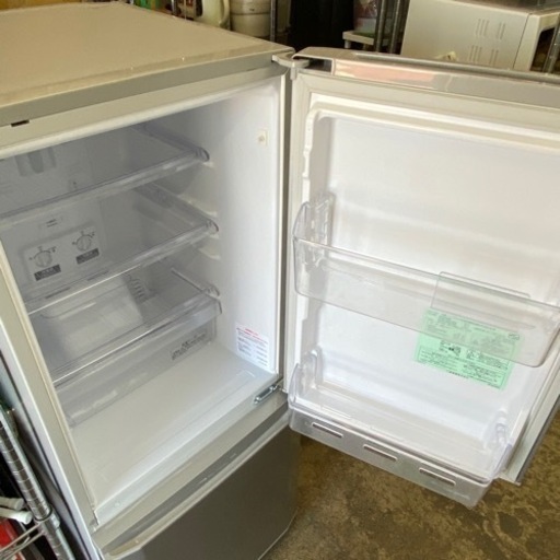 お得！2014年製 冷蔵庫146L 三菱ノンフロン冷凍冷蔵庫MR-P15X-B形