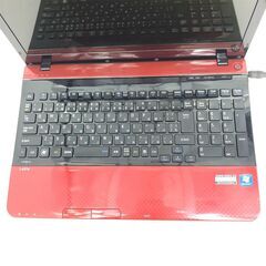 新品SSD レッド ノートパソコン 中古美品 15.6型 NEC PC-LS150HS6R 第2世代