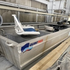 アルミボート　エレキ他付き
