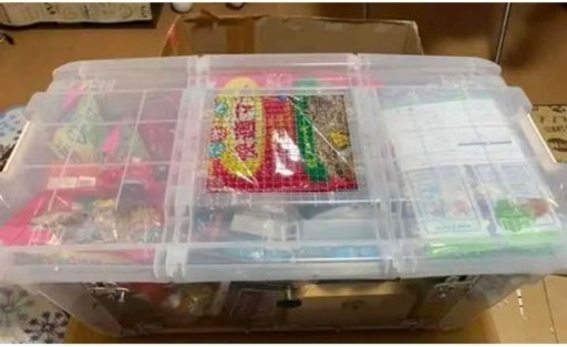 衣装ケース改造型ハムスターケージ