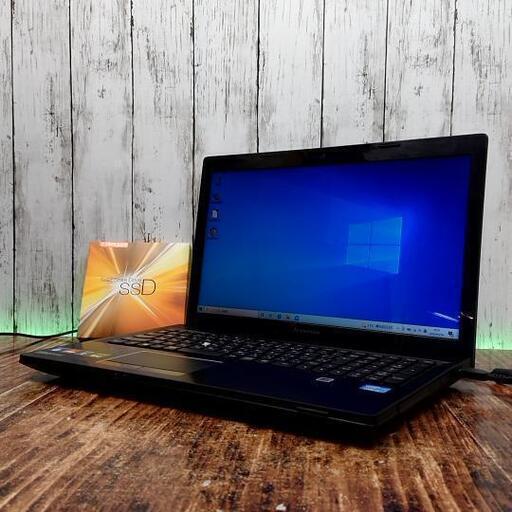 【動作確認済】Lenovo ノートPC G500 新品 SSD 240GB intel Corei5-3230M 2.60GHz‐3.20GHz 15.6インチ メモリ 8GB パソコン