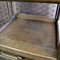 ☆ カリモク 電話台 幅348×奥行320×高さ820mm ブナ材 飾り棚 テレフォンラック キャビネット 花台 収納棚 karimoku 札幌 東区 北20条店