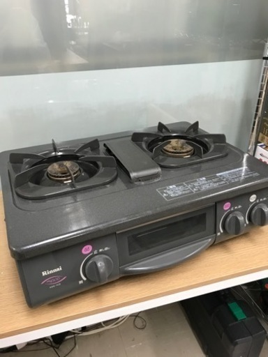 取引場所　南観音　2205-416   リンナイ　RTS-32ONC-A-R     2口ガスコンロ　LPガス用