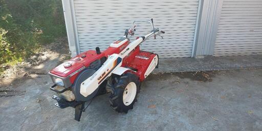 鹿児島発 ヤンマーセル始動8.5馬力ディーゼル耕うん機YA85タイヤ新品バッテリー新品