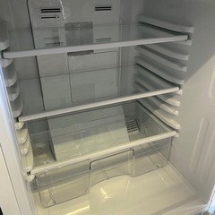2017年製★美品 中古★U-ING/ユーイング☆110L☆2ドア冷凍冷蔵庫☆右開き☆便利なボトムフリーザー【UR-F110H-K】