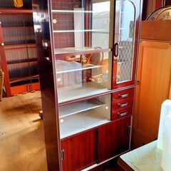 レトロ 食器棚 キッチン収納　/BJ-0531 南