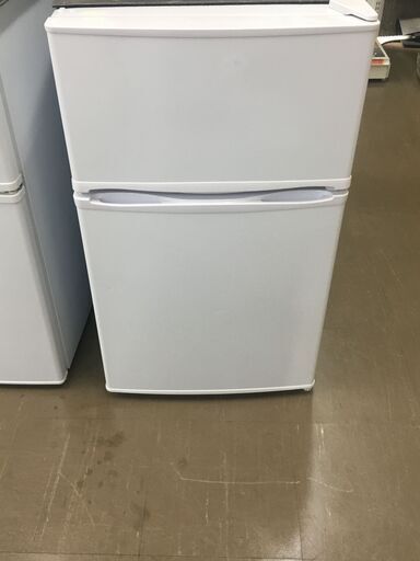 MAXZEN 冷蔵庫 JR090MLO1WH 中古品 2019年モデル